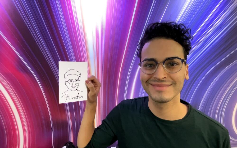 Magic Mirror Photo Example